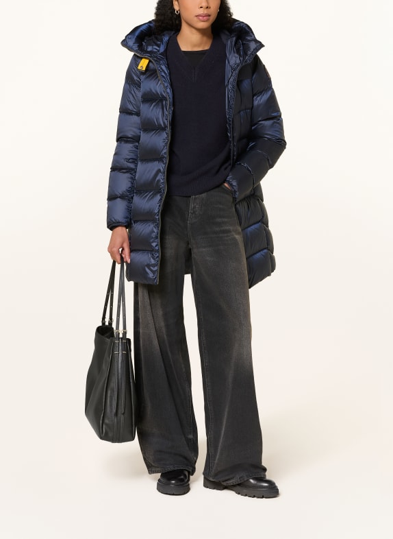 PARAJUMPERS MARION Down coat DARK BLUE