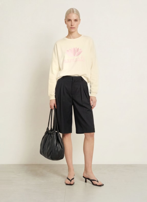 miss goodlife Oversized-Sweatshirt LICHTGEEL / ROZE