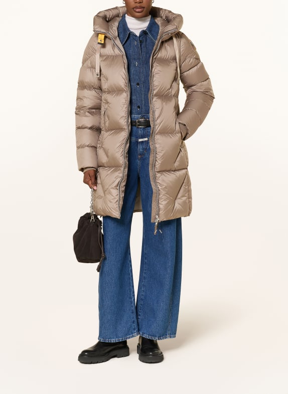 PARAJUMPERS Daunenmantel JANET TAUPE