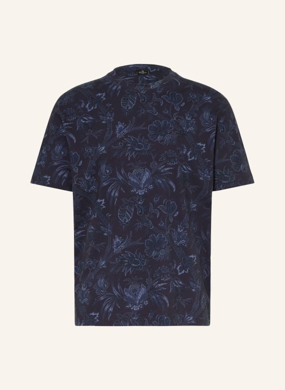 ETRO T-shirt MØRKEBLÅ / LYSEBLÅ