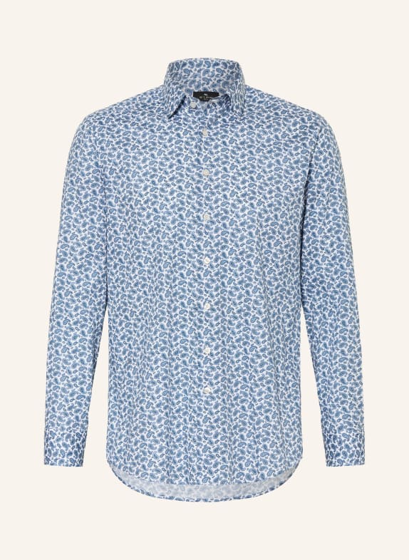 ETRO Comfort Fit Shirt WHITE / LIGHT BLUE / DARK BLUE