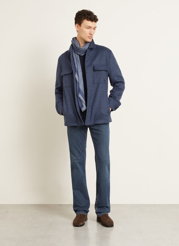 ETRO Overjacket BLAUW
