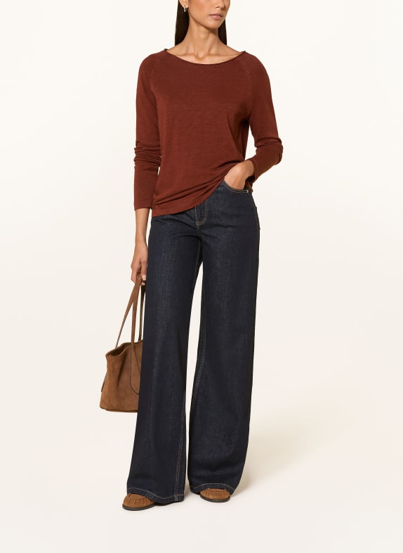 darling harbour Longsleeve BRICK RED