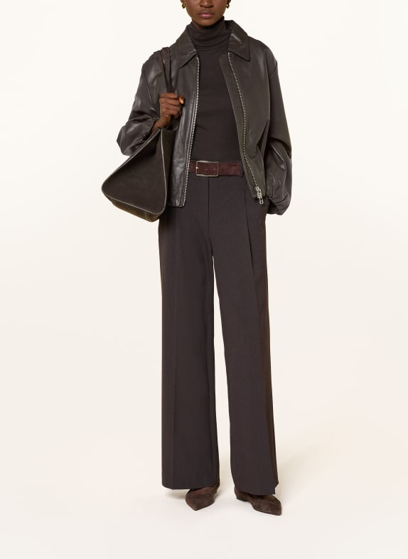 darling harbour Colshirt DARK BROWN
