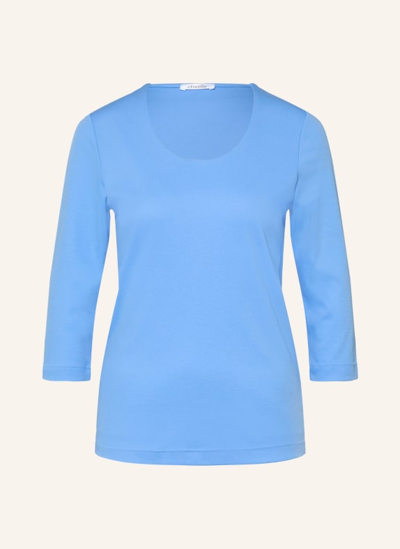 efixelle Haut à manches 3/4 BLEU
