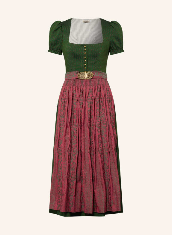 Gottseidank Dirndl ELODIE GRÜN / FUCHSIA