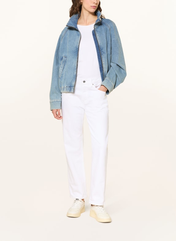 GOOD AMERICAN Straight jeans 001 WHITE