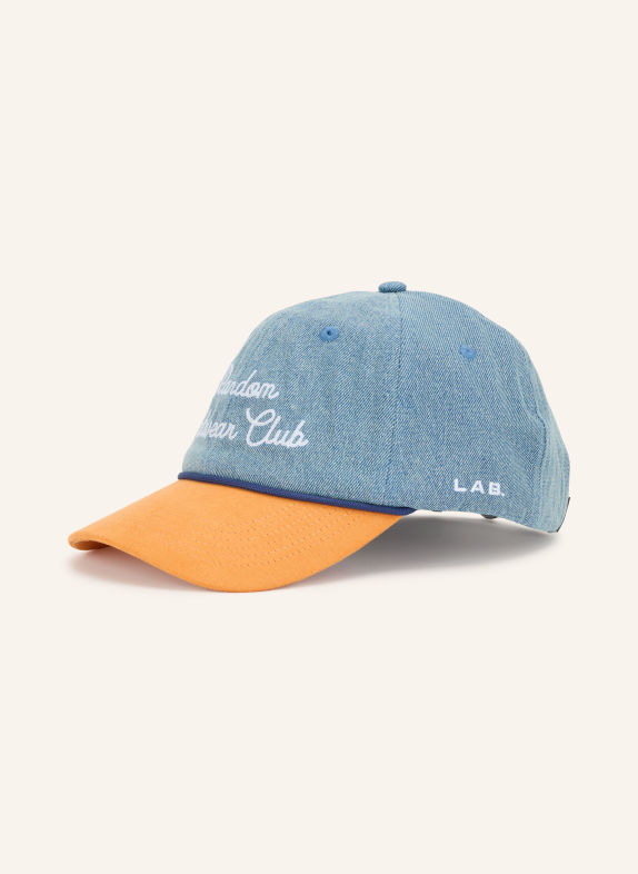 Hatline LAB Cap SOCIETY HELLBLAU / ORANGE