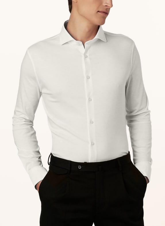 DESOTO Overhemd, slim fit WIT