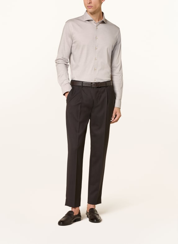 DESOTO Overhemd, slim fit LICHTGRIJS