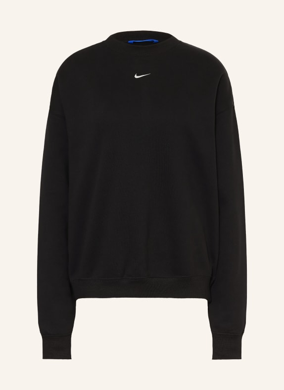 Nike Oversized Sweatshirt STUDIO FLEECE BLACK / WHITE