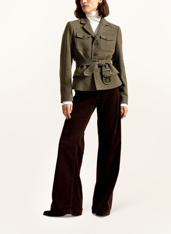 POLO RALPH LAUREN Blazer OLIVE / BEIGE / GROEN