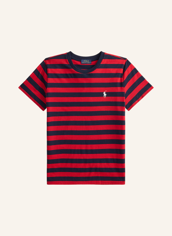 POLO RALPH LAUREN T-shirt ROUGE / BLEU FONCÉ