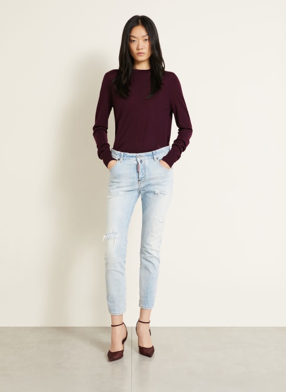 DSQUARED2 Trui DONKERPAARS