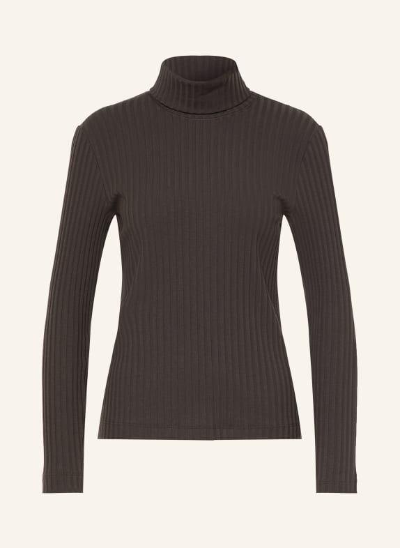 lilienfels Turtleneck top DARK BROWN