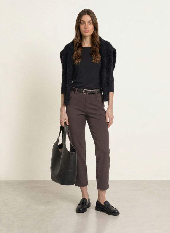 lilienfels Shirt met 3/4-mouwen ZWART
