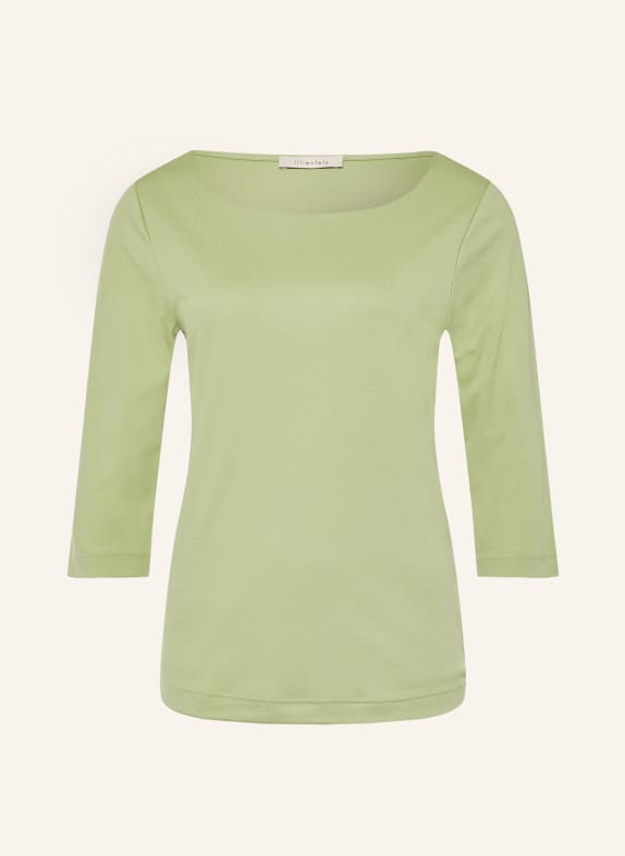 lilienfels T-shirt med 3/4-ärmar LJUSGRÖN