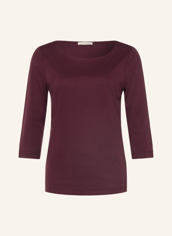 lilienfels Shirt with 3/4 sleeves DARK RED