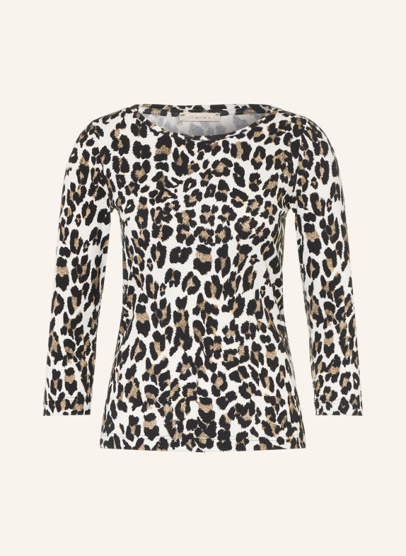 lilienfels Shirt with 3/4 sleeves CREAM / BEIGE / BLACK