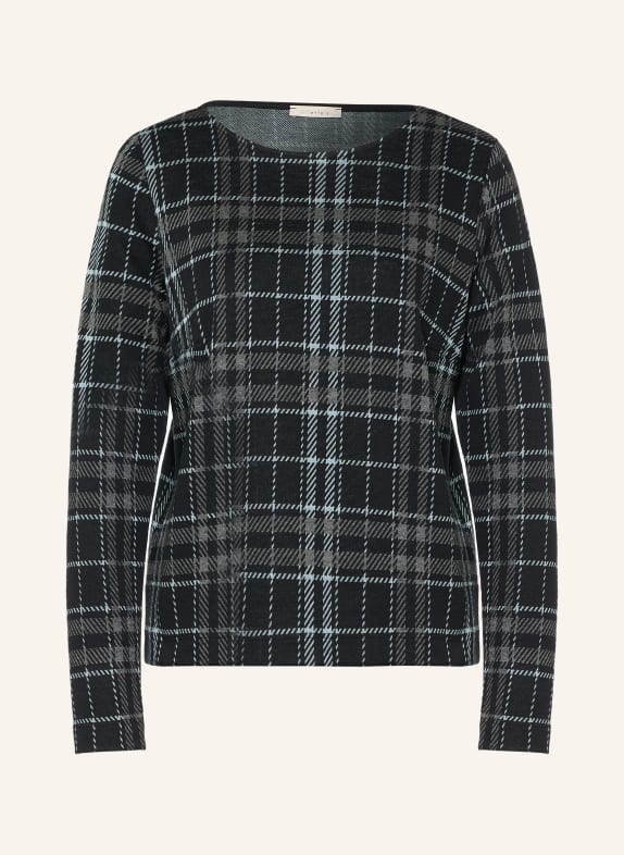 lilienfels Longsleeve SCHWARZ / GRAU / HELLBLAU
