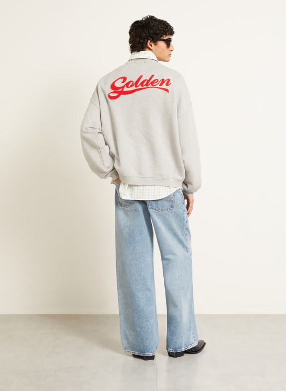 GOLDEN GOOSE Oversized-Sweatshirt JOURNEY GRIJS