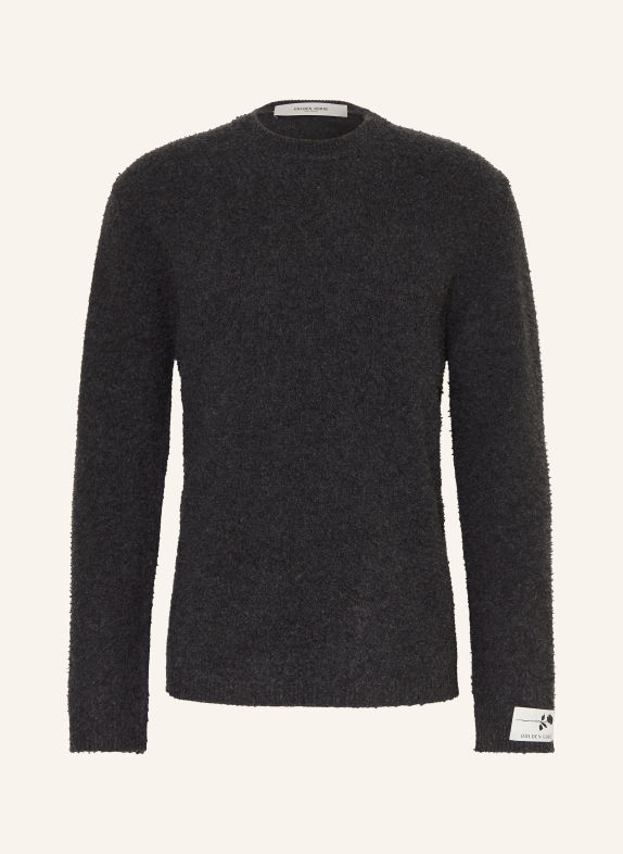 GOLDEN GOOSE Pull JOURNEY GRIS FONCÉ