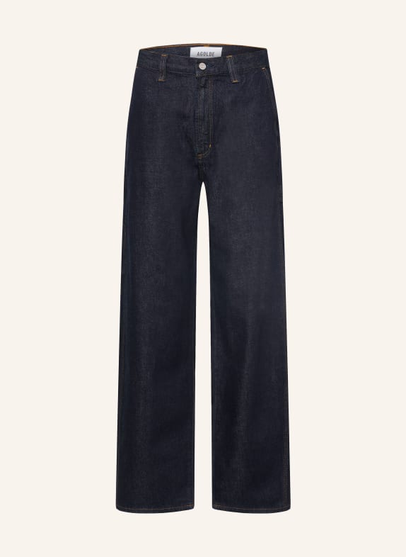 AGOLDE LYNDON Cargo jeans rise rinse (dk indigo rinse)