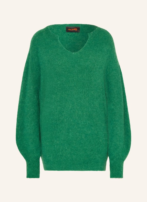 miss goodlife Pullover mit Alpaka GRÜN