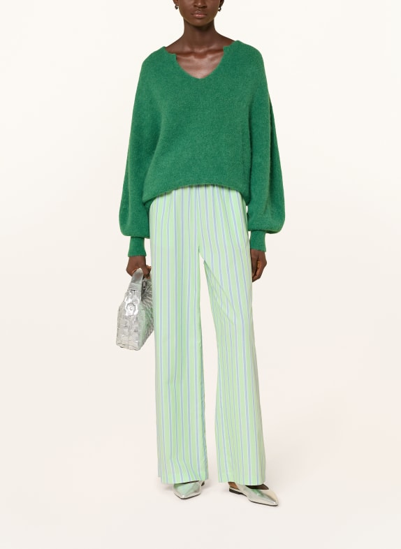 miss goodlife Trui van alpaca GROEN