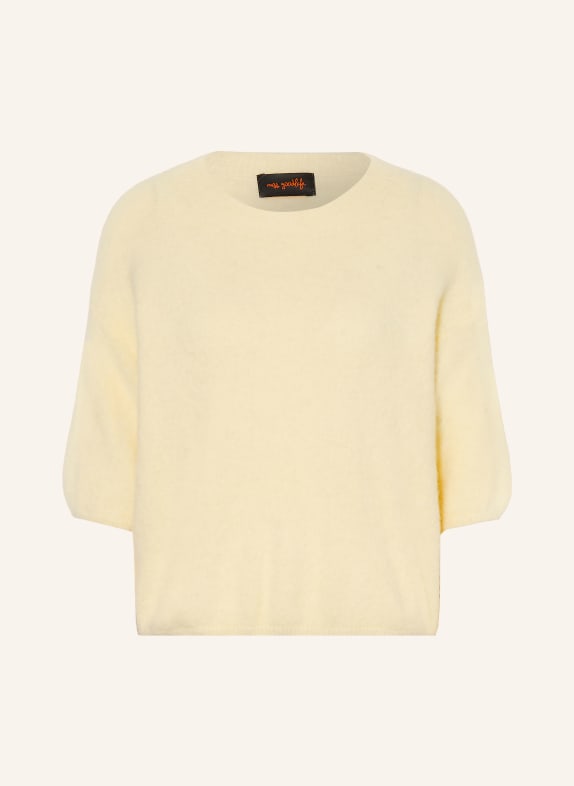 miss goodlife Pullover mit Alpaka HELLGELB