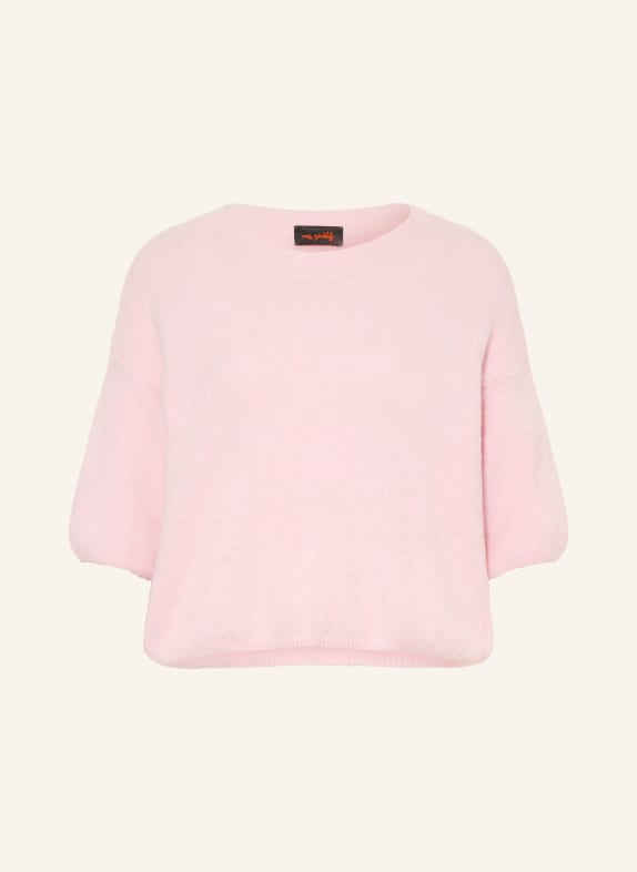 miss goodlife Knit shirt with alpaca LIGHT PINK