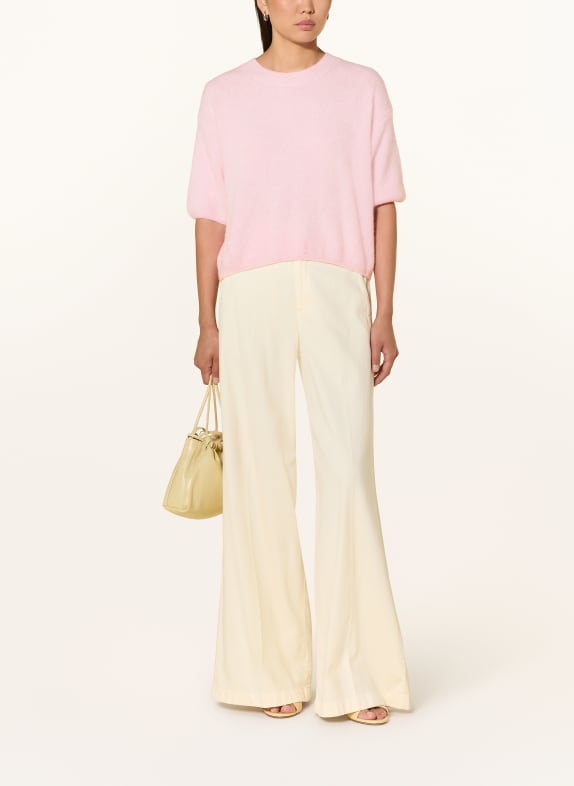 miss goodlife Gebreid shirt met alpaca ROSE CLAIR