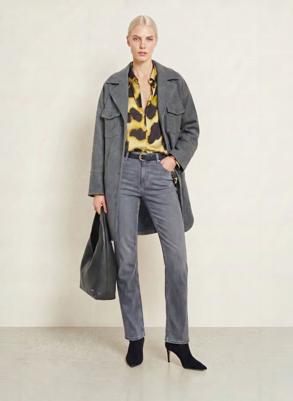 miss goodlife Manteau GRIS / ROSE FUCHSIA / BLEU