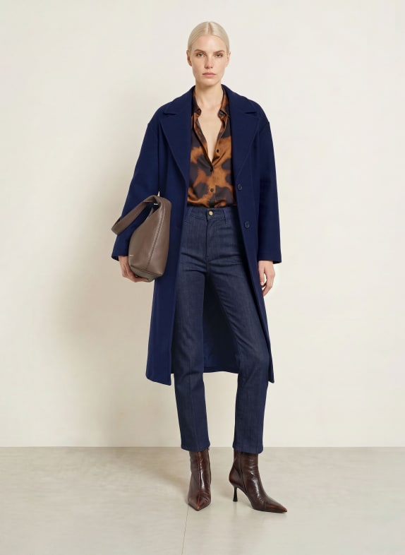miss goodlife Coat DARK BLUE / PINK