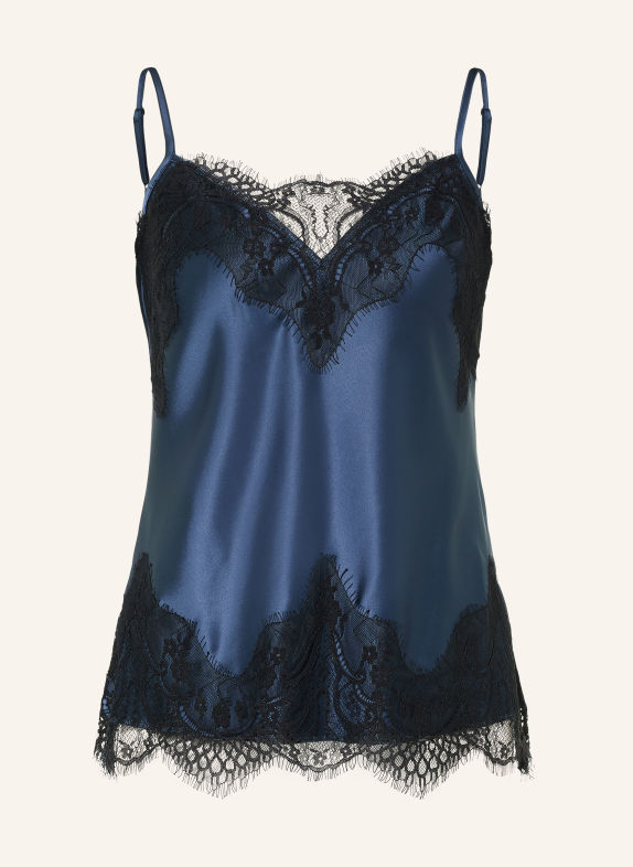 LADNERI Top DARLA BLAU / SCHWARZ