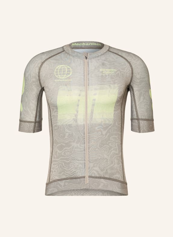 PAS NORMAL STUDIOS Maillot de vélo MECHANISM LOGO VERT