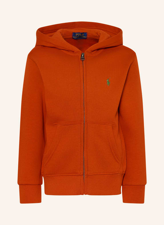 POLO RALPH LAUREN Sweatjacke DUNKELORANGE