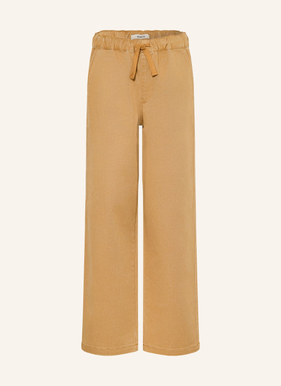 GARCIA Hose im Jogging-Stil COGNAC