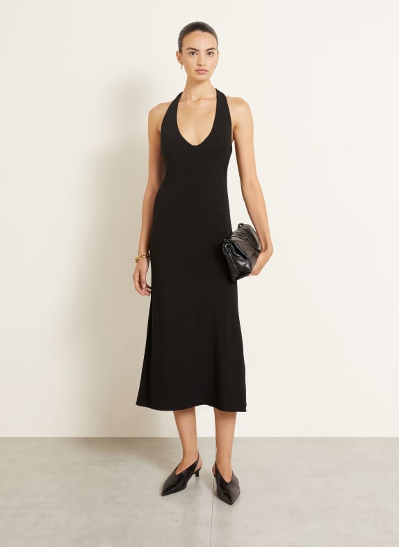 AMI PARIS Jersey dress BLACK