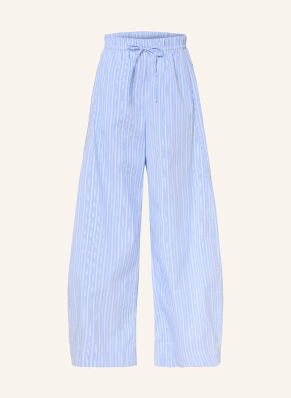 MRS & HUGS Marlenehose HELLBLAU / WEISS / SCHWARZ