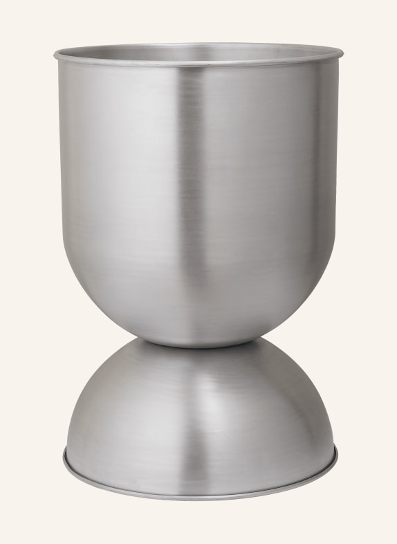 Ferm LIVING HOURGLASS Flowerpot SILVER