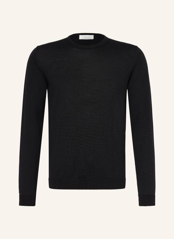roberto collina Merino wool sweaters BLACK