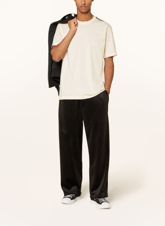 Y-3 T-shirt HVID / SORT