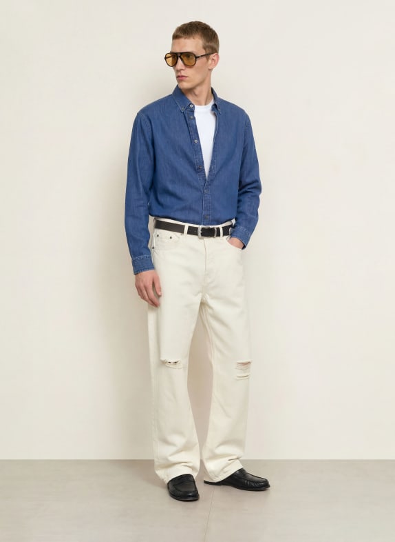 FRAME Cămașă din denim Comfort Fit ALBASTRU