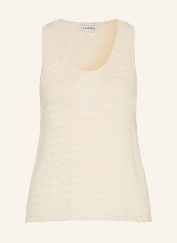 ANINE BING Stricktop ARIE ECRU