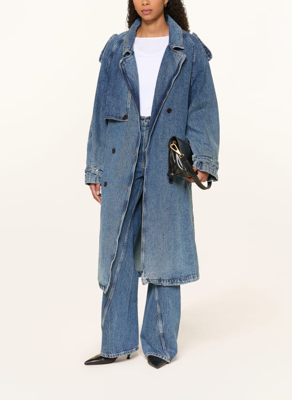 ANINE BING Jeansjas RICKIE BLAUW