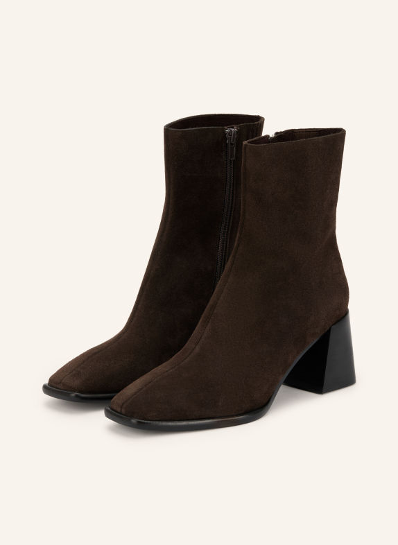 jeffrey campbell Ankelstövlar SHERPAL MÖRKBRUN
