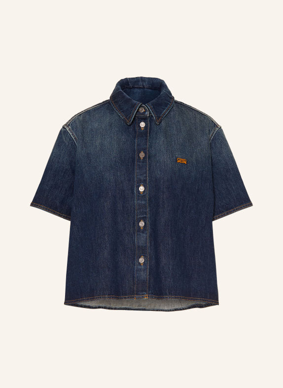 LOEWE Bluzka jeansowa GRANATOWY / KONIAKOWY