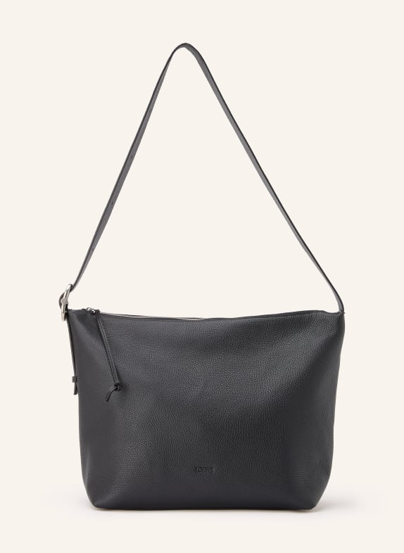 LOEWE LOOP Bucket bag BLACK