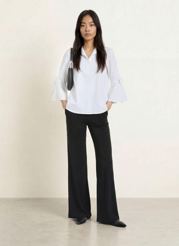 Joseph Ribkoff Blouseshirt met 3/4-mouwen WIT